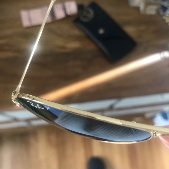 🚫SOLD🚫 Ray-Ban polarized aviator sunglasses - Picture 4 of 6